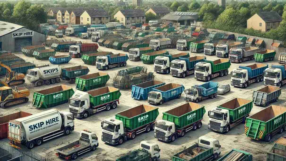 How Many Skip Container Companies Are There in the UK?