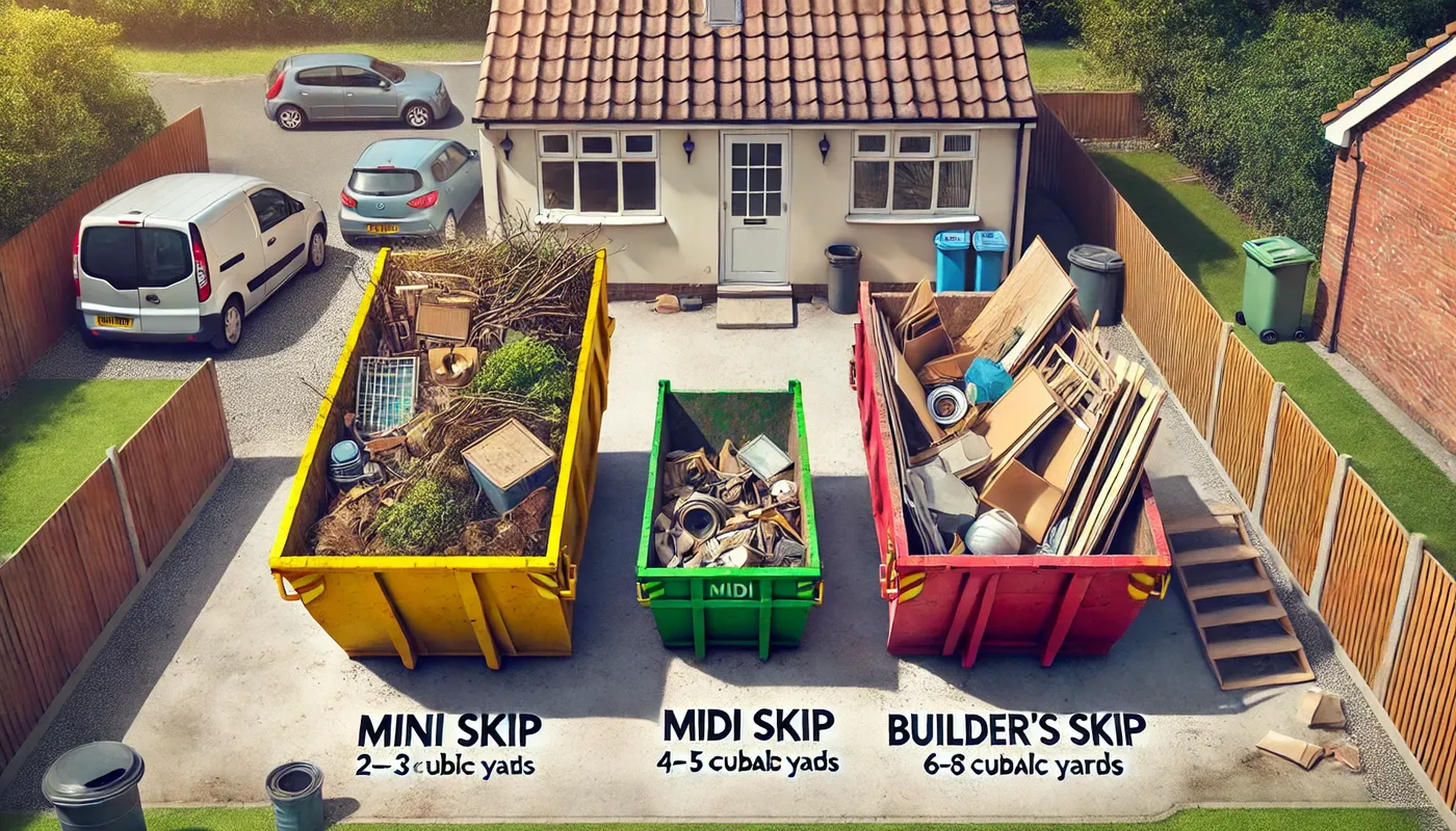 Skip the Confusion: Choosing Between Mini, Midi & Builder's Skips