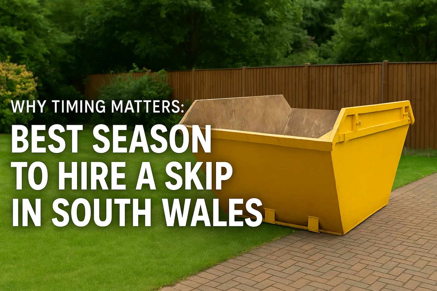 Why Timing Matters: Best Season to Hire a Skip in South Wales