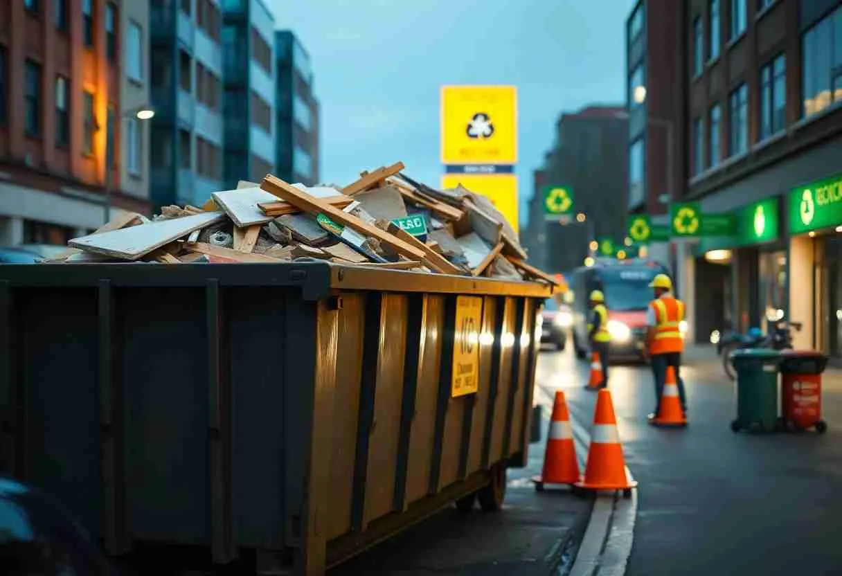 How Do Skip Hire Containers In The UK Enhance Waste Management Efforts?