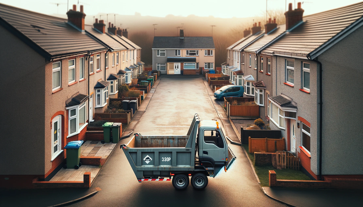 A mini skip hire newport