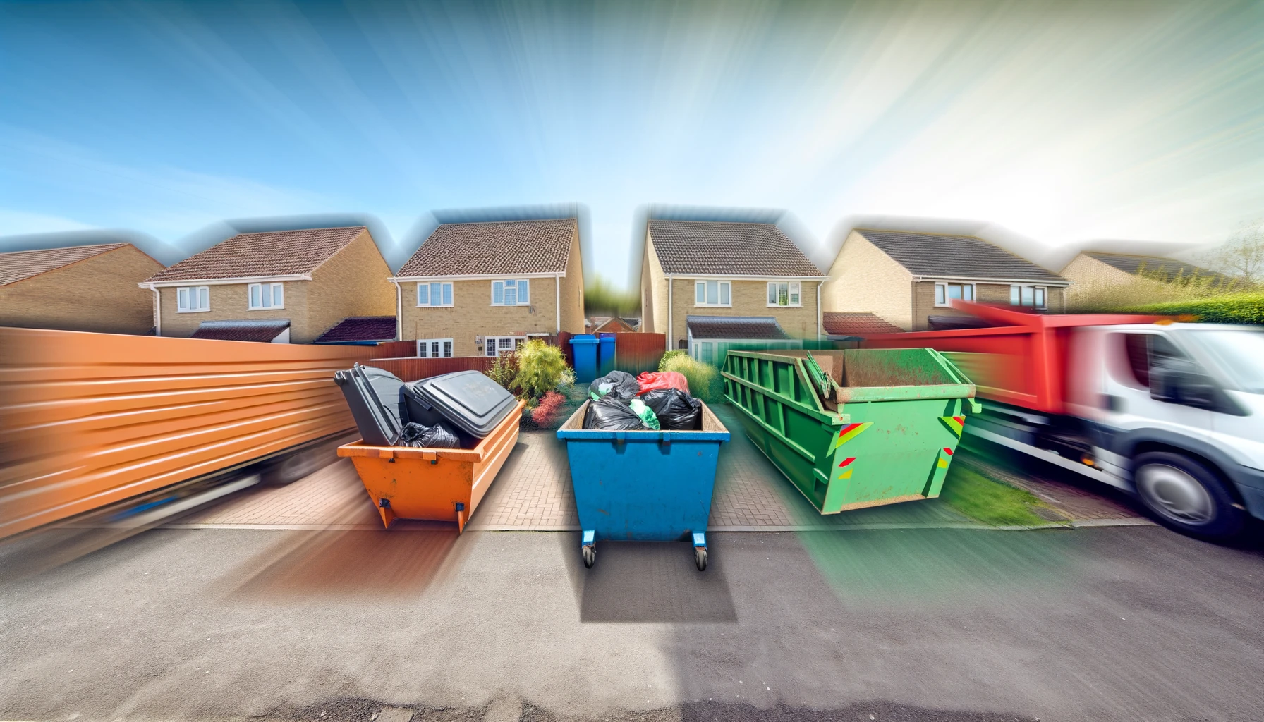 range of skip sizes and types cardiff