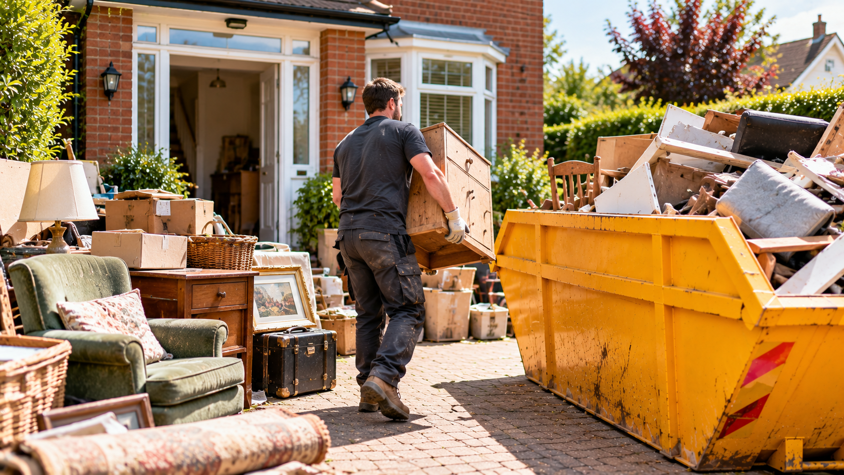 Planning a House Clearance? How Skip Hire Can Make the Job Easier